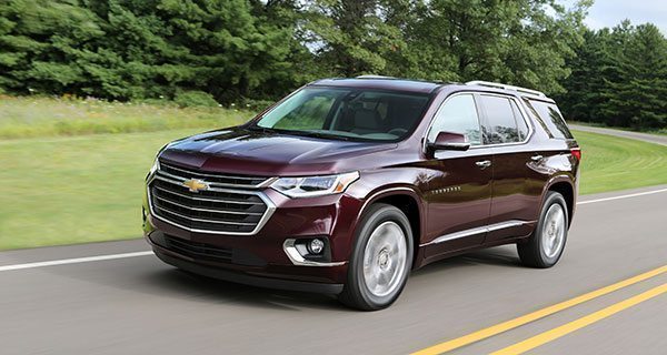 2018 Chevrolet Traverse comes with Teen Driver Technology