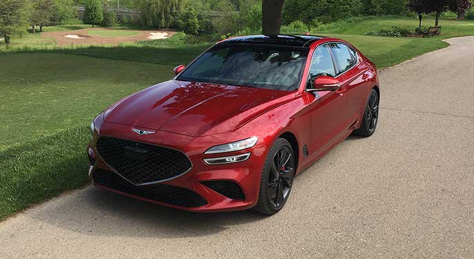 Genesis G70 provides a fast, luxurious ride