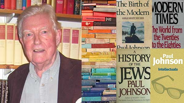 Popular historian Paul Johnson dead at 94