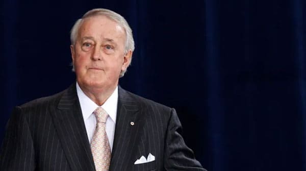 Brian Mulroney’s Catholic faith forged his identity