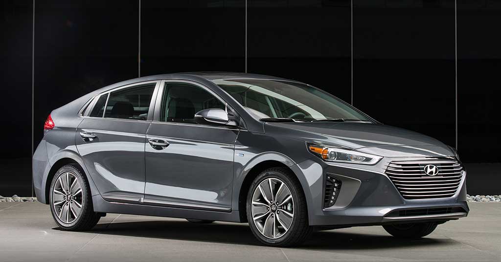 2018-Hyundai-Ioniq - Calgary's Business 2018 Hyundai Ioniq is powered by both a permanent magnet electric motor and a 1.6-litre, 104-horsepower, four-cylinder engine.
